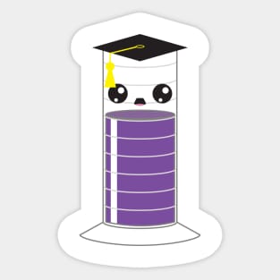 Graduating Cylinder Sticker